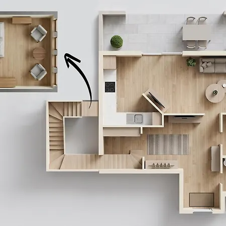 Apartamento Luna Achterdeck *